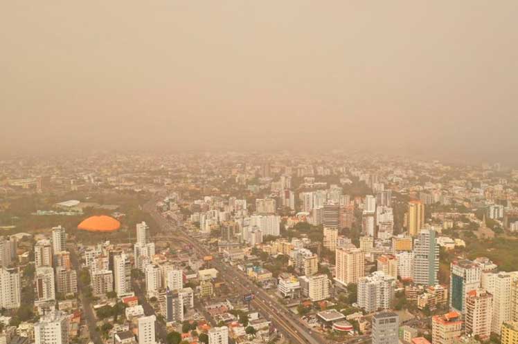 Republica Dominicana polvo del sahara