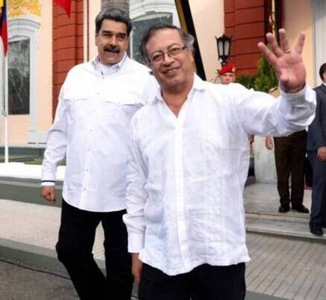 Maduro y Petro
