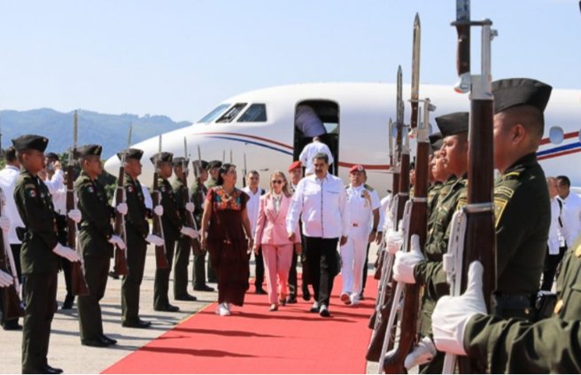 El presidente de Venezuela, Nicolás Maduro y la presidenta de Honduras, Xiomara Castro arribaron a Mexico el domingo 22 de Octubre.