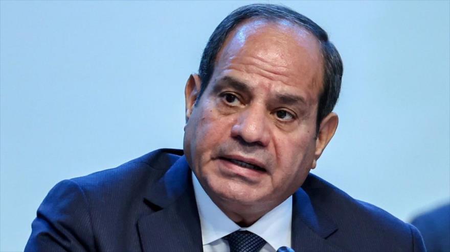 El presidente de Egipto Abdel Fatah al Sisi.