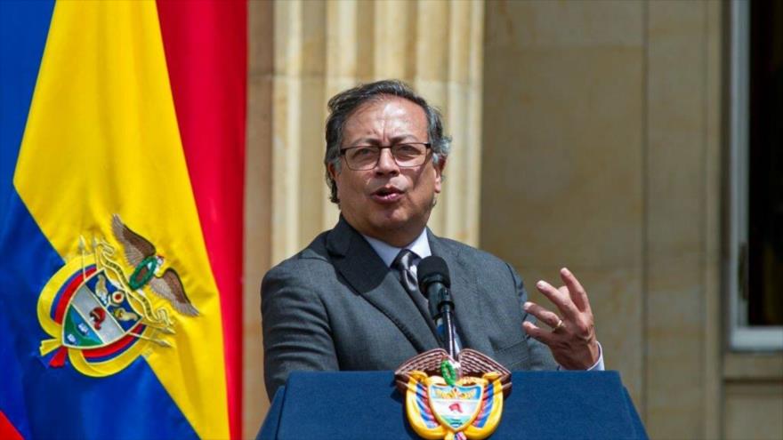 El presidente colombiano Gustavo Petro