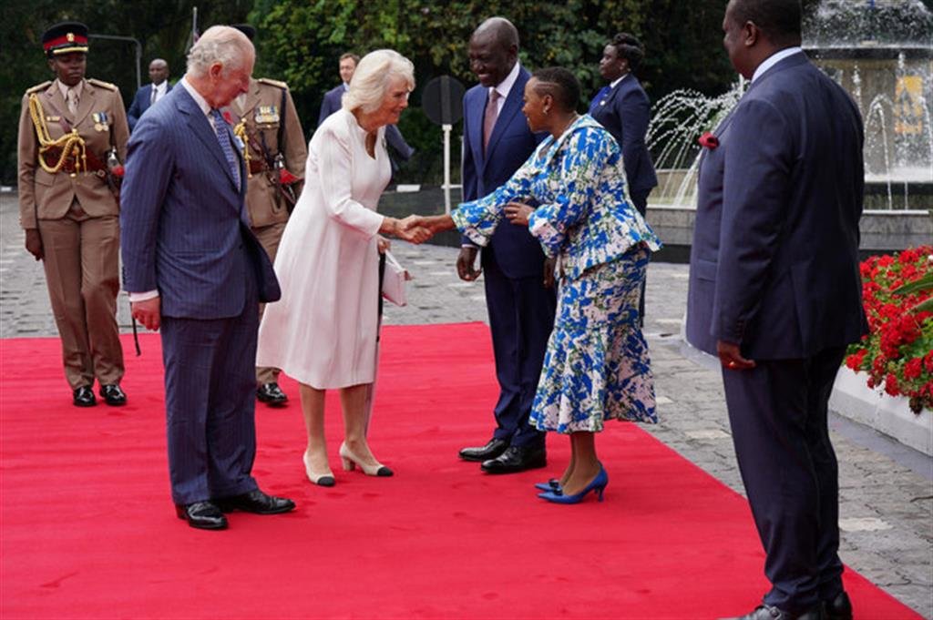 Monarcas britanicos en Kenia