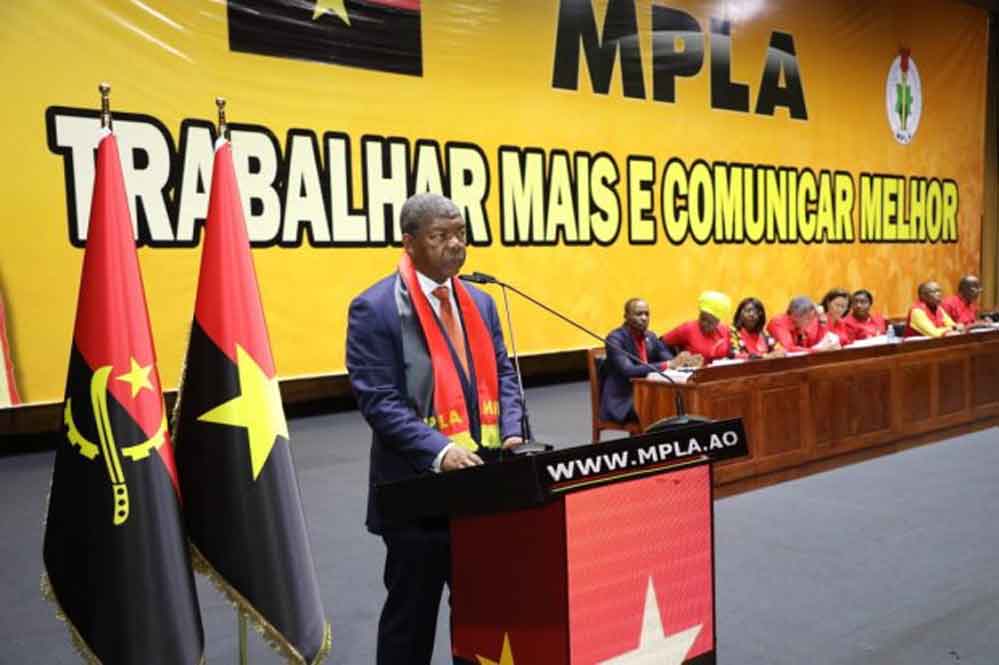 João Lourenço, presidente del Movimiento para la Liberación de Angola MPLA