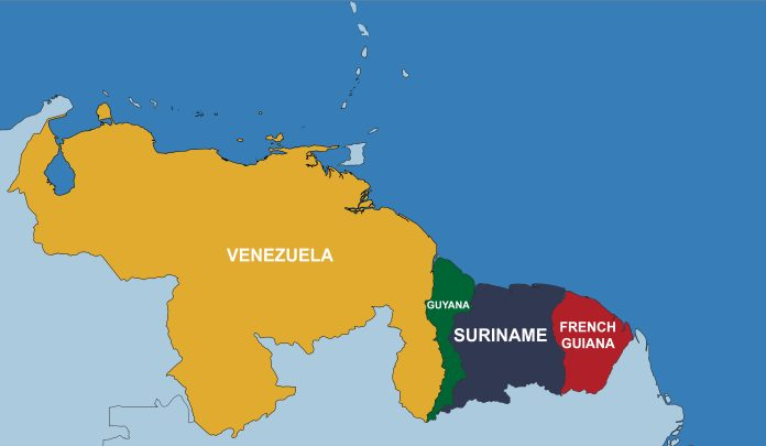 Venezuela Guyana Suriname 