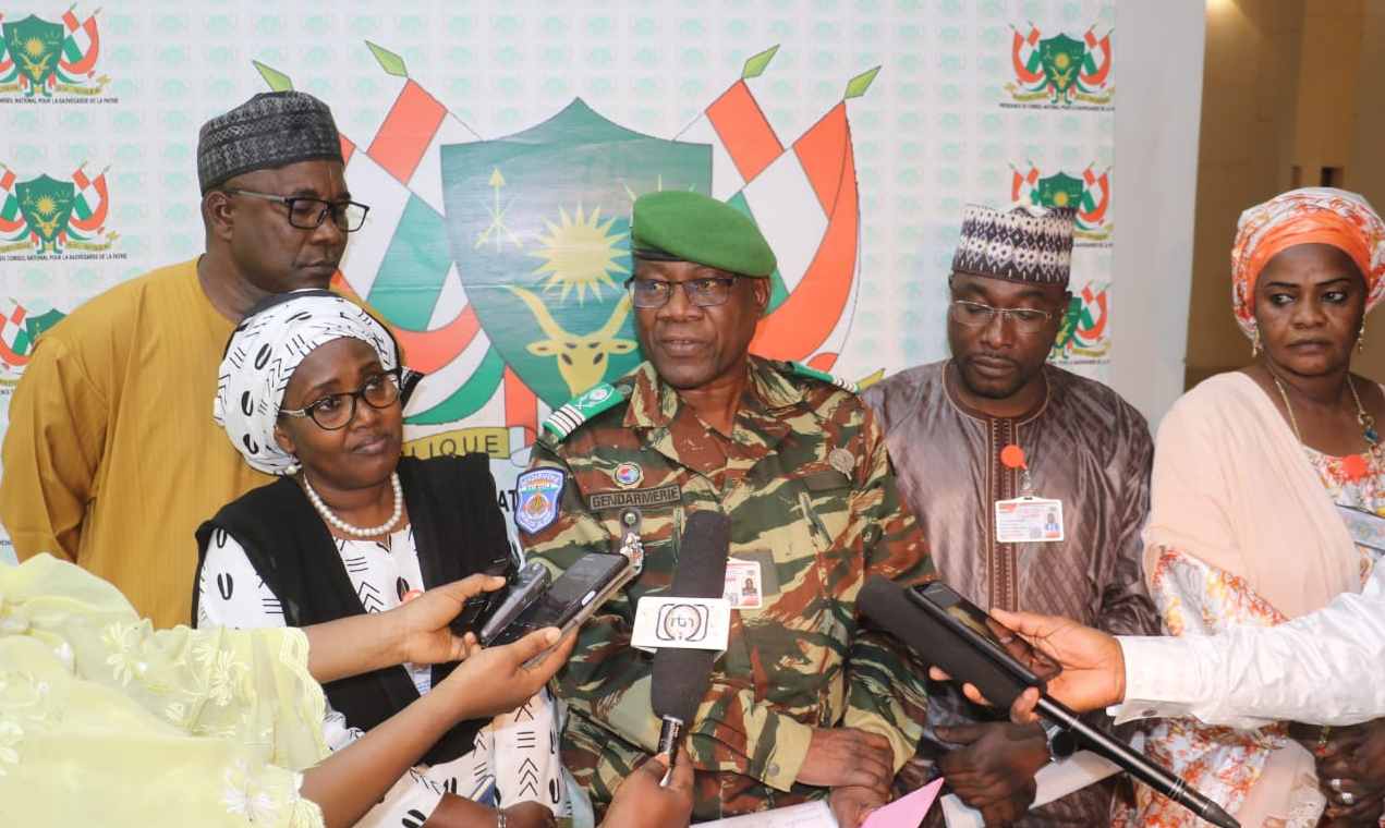 Coronel Abdoul Wahid Djibo, Presidente de la Comisión de Lucha contra los Delitos Económicos, Financieros y Fiscales  de Níger (ColDEFF)