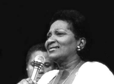 La cantante haitiana cubana Martha Jean Claude
