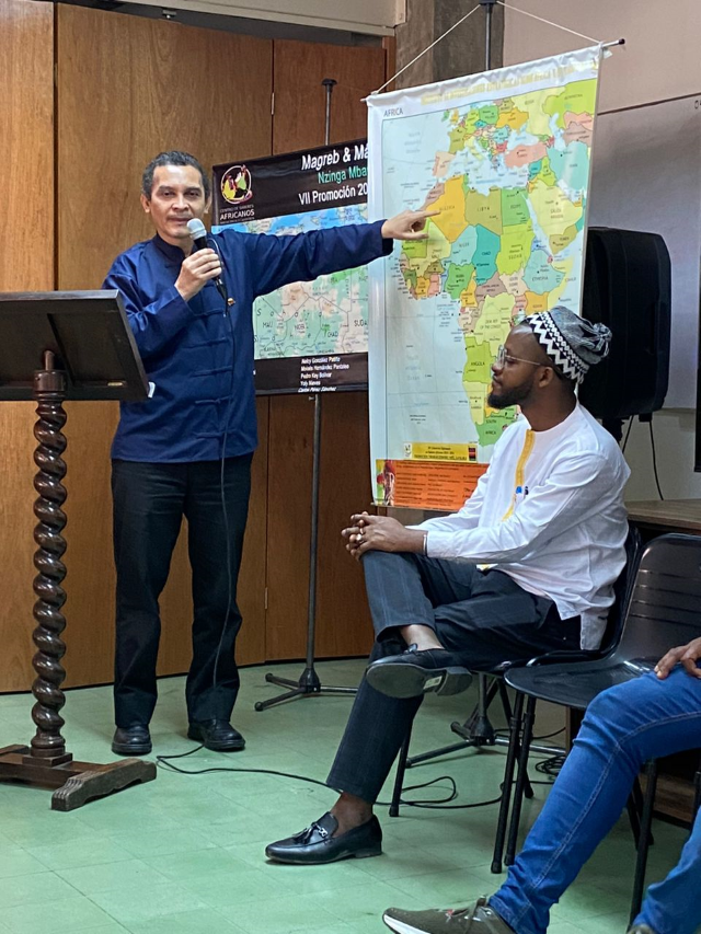 Reinaldo Bolivar y  Mamaou Djabi Djaló
