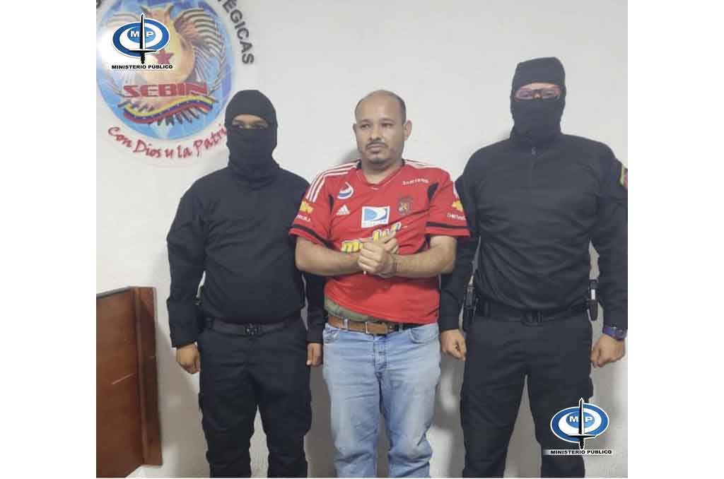 Detención del ciudadano Carlos Julio Rojas, por su implicación en el intento de magnicidio contra el presidente Nicolás Maduro el pasado 25 de marzo