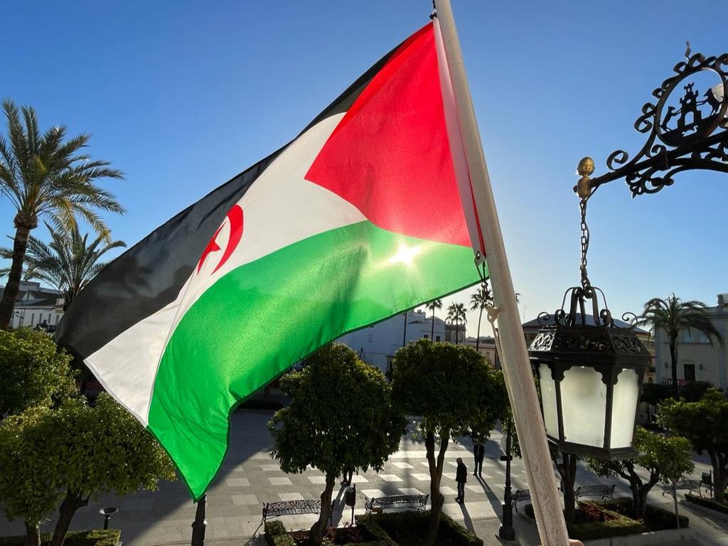 Bandera de la Republica Árabe Saharaui Democrática