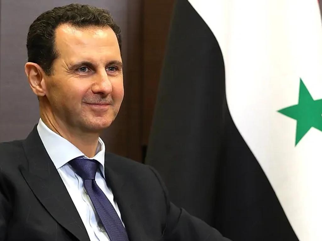 Presidente sirio Bashar Al Assad