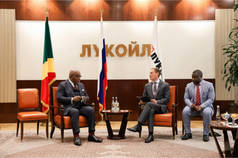 Firma de Memorandum entre la República del Congo y la empresa rusa Lukoil