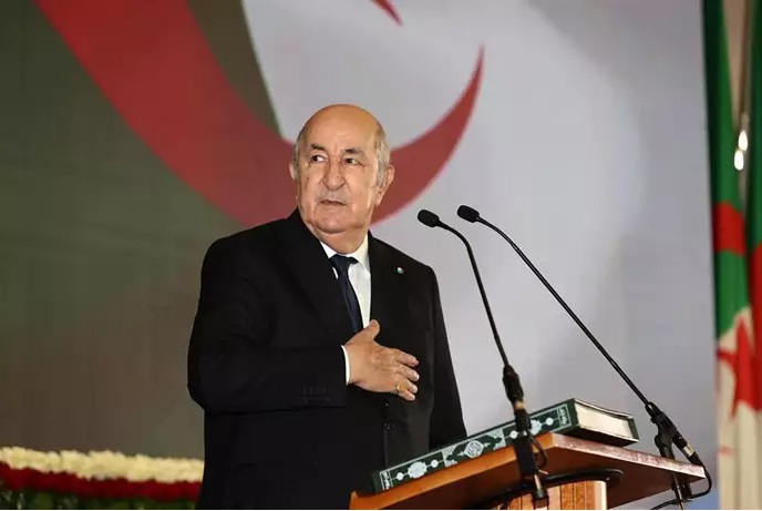 El presidente de Argelia Abdelmayid Tebune I Foto: europa press