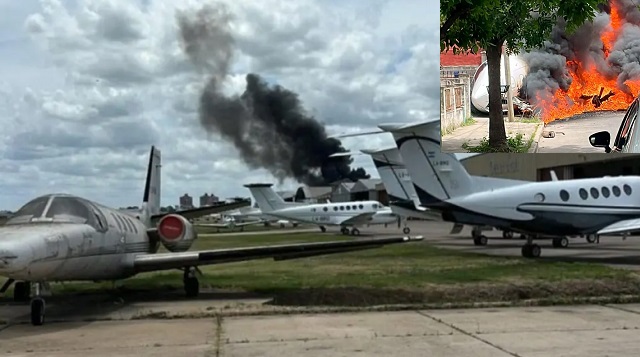 Aún se están investigando las causas del accidente, pero las primeras hipótesis sugieren un posible fallo humano o una avería mecánica. Foto: Tribuna de la Bahía/El Zonda