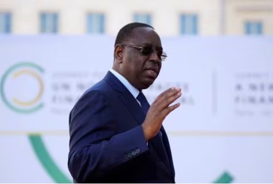 El presidente de Senegal Macky Sall