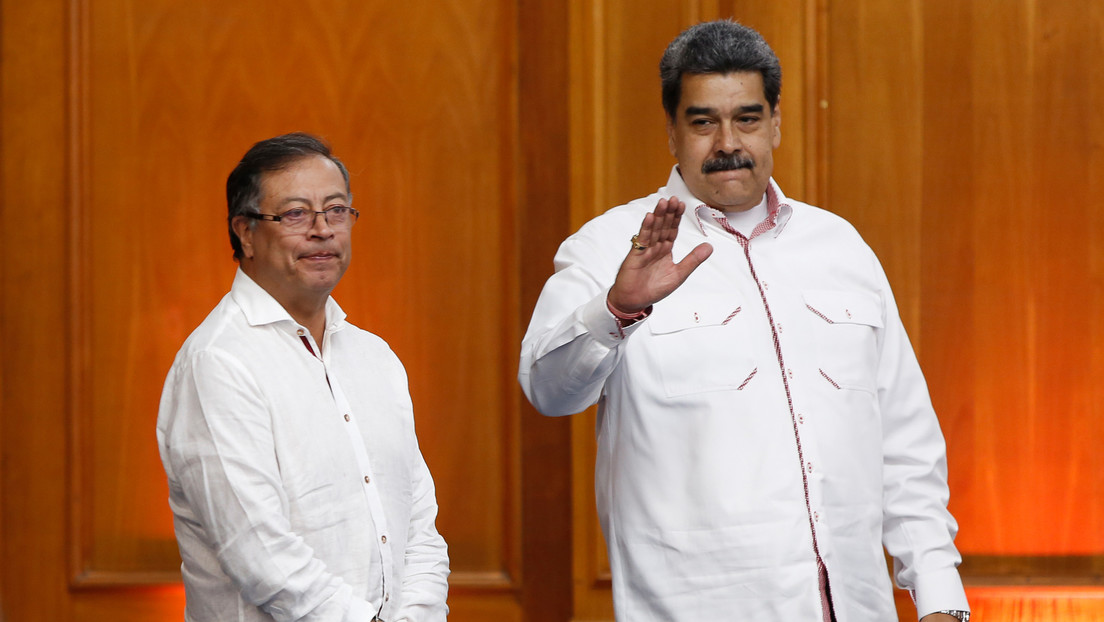 Presidentes de Colombia y Venezuela
