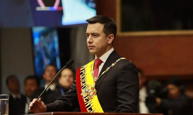 © Foto : X - @DanielNoboaOk