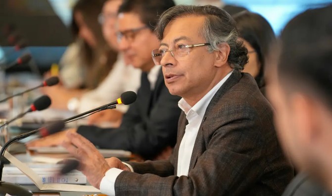 El presidente remarcó que el Gobierno de los Estados Unidos “está asesinando gente latinoamericana en su propia tierra”, manifestó. / Foto: Presidencia Colombia