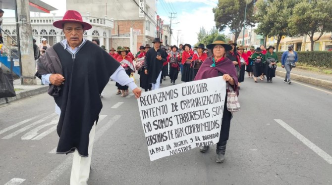  Foto: CONAIE (Confederación de Nacionalidades Indígenas del Ecuador)