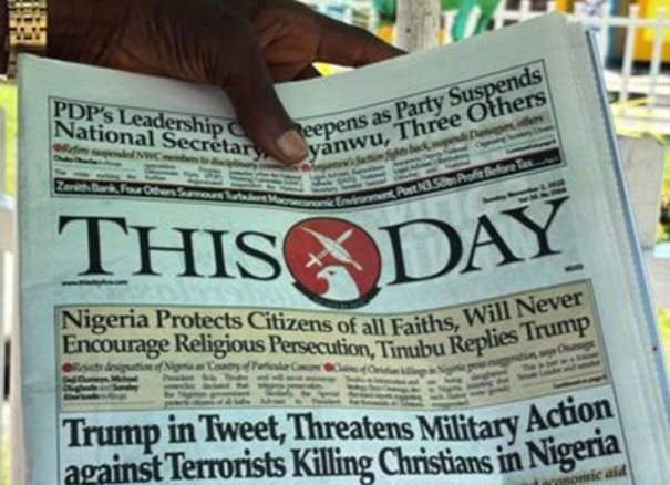 Trump amenaza también a Nigeria luego de bombardear lanchas en el Caribe.