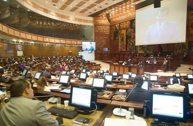 Foto: Portal web de la Asamblea Nacional de Ecuador
