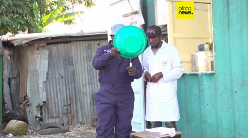 Emprendedores kenianos transforman los residuos alimentarios en combustible y fertilizante. Imagen: africanews