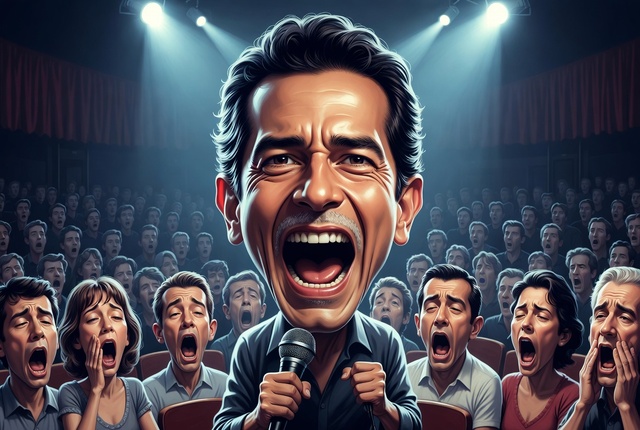 Bostezando con Baute