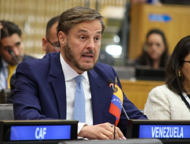 Félix Plasencia en la ONU