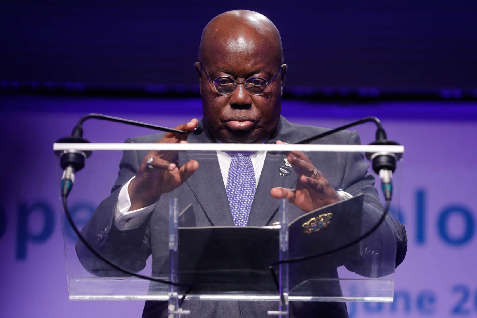  El presidente de Ghana, Nana Akufo-Addo