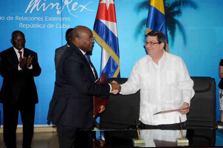 Acercamiento comercial entre Cuba y Gabon
