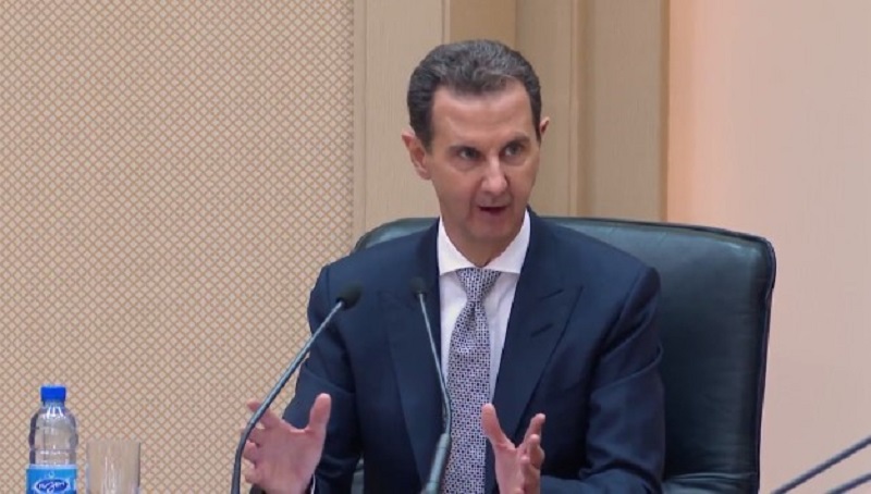Presidente de sirio  Bashar Al-Assad.
