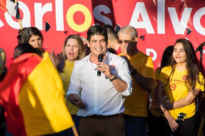 Carlos Alvarado Presidente de Costa Rica