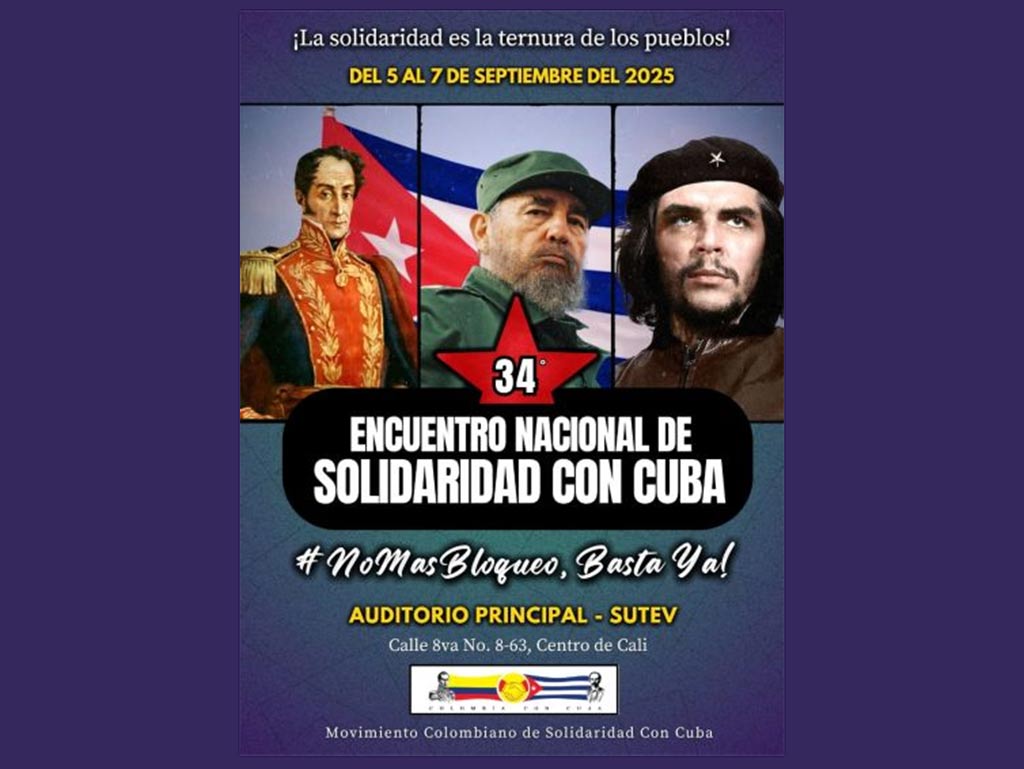 Colombia Cali 34 Encuentro Solidaridad con Cuba 1