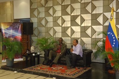  Lumumba dijo que se convertirá en vocero de la verdad de Venezuela en África