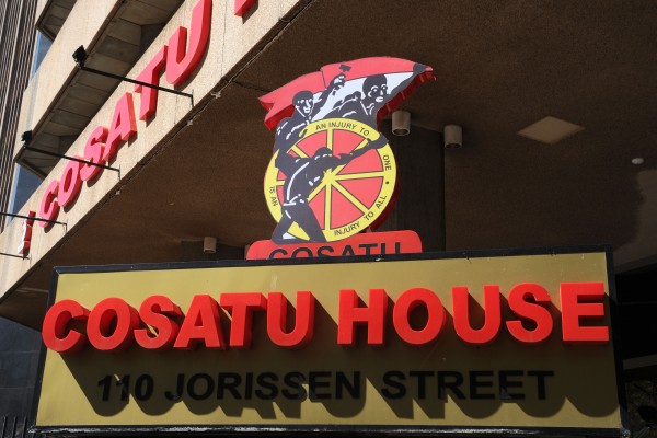 Sede de la Cosatu en Sudáfrica