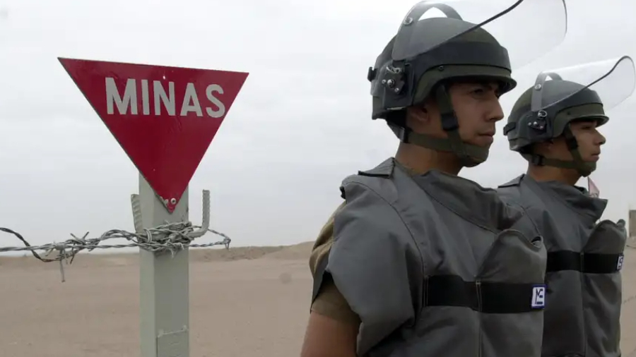 DERUMBE EN MINA DE CHILE