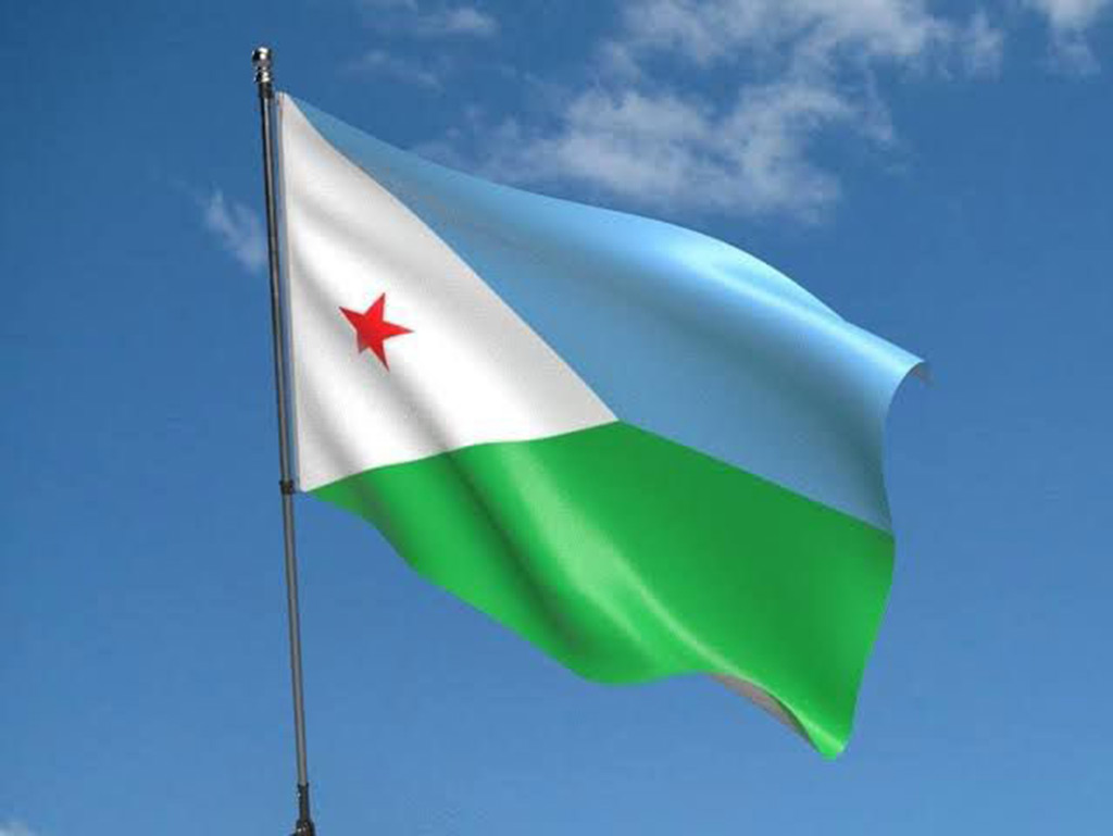 Djibouti Bandera 1