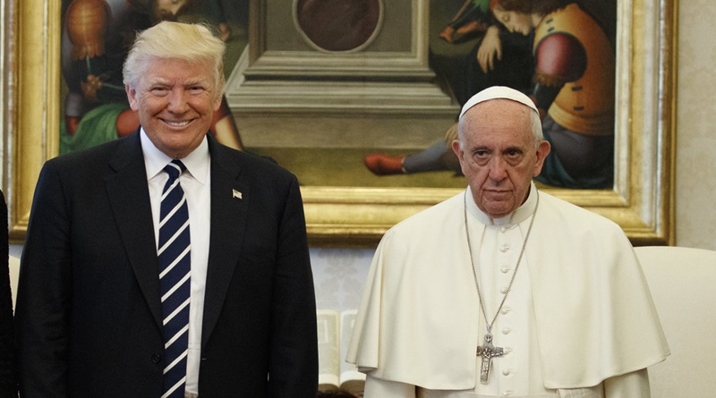 Donald Trump y el papa