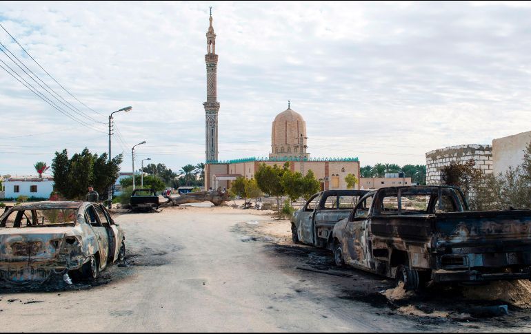 Durante el operativo militar fueron descubierto 145 refugios escondites y almacenes en zonas montañozas de Sinaí