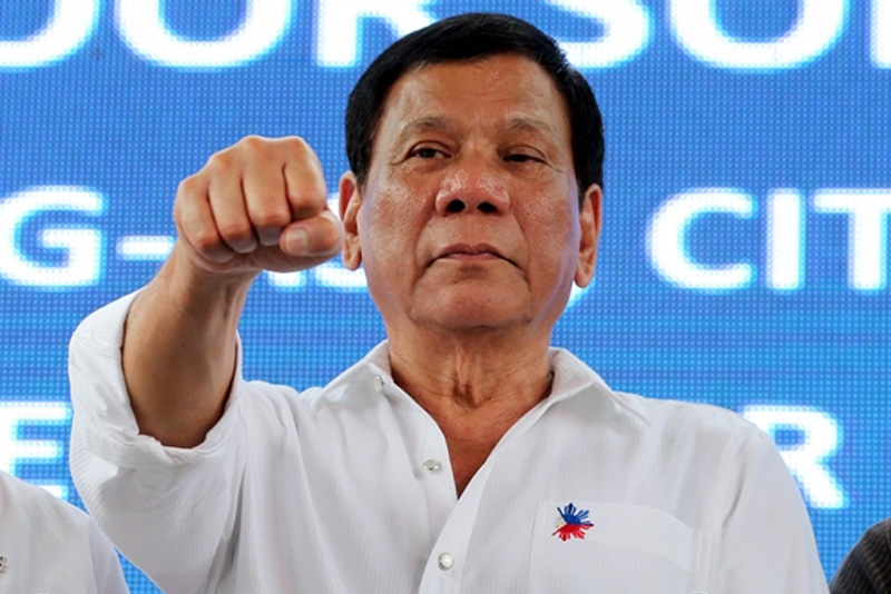 EL presidente filipino Duterte