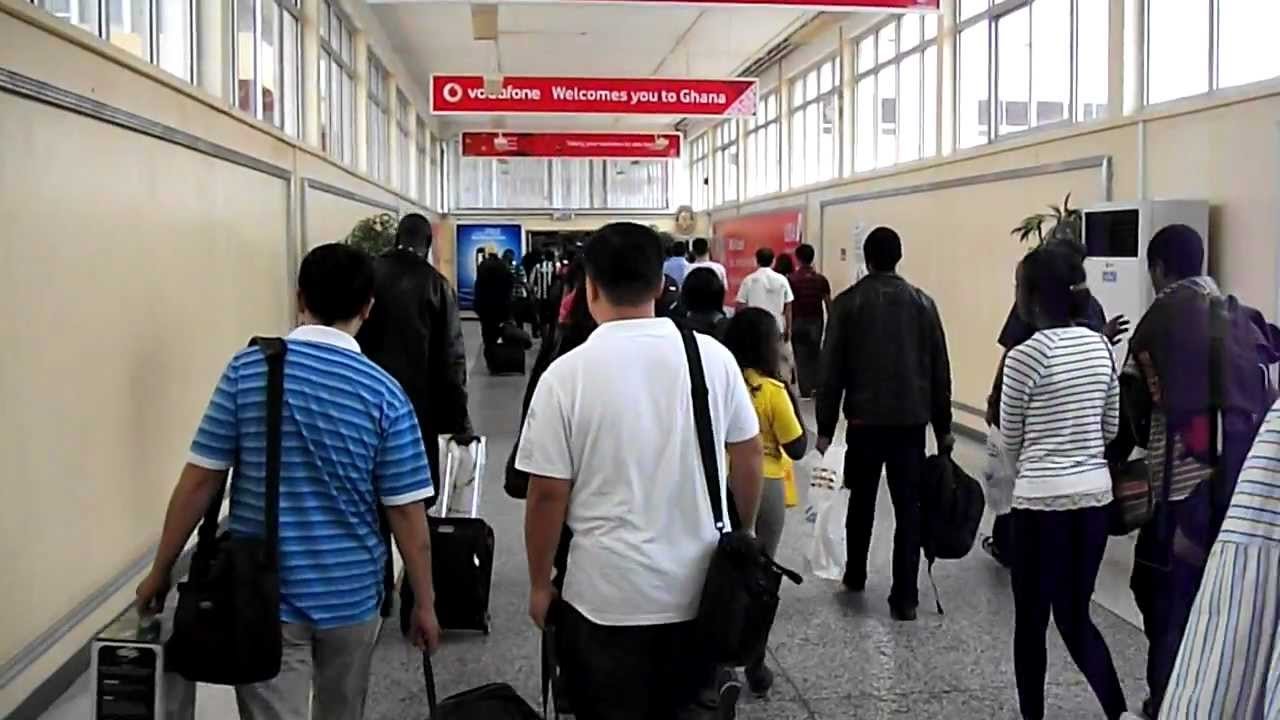 El aeropuerto internacional de Ghana se ha configurado para servir de campo de pruebas para esta nueva política