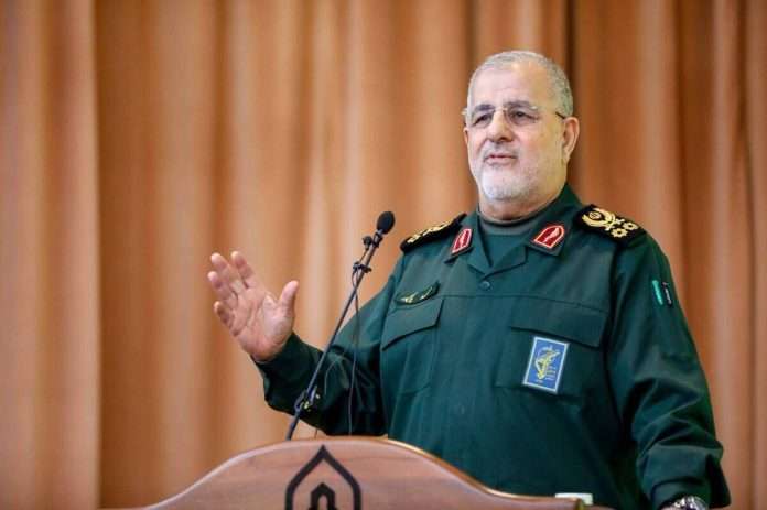 El comandante del Cuerpo de la Guardia Revolucionaria Islámica mayor general Mohammad Pakpour.