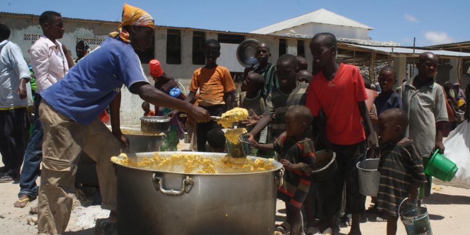 El conflicto la inseguridad civil y la sequía afectan gravemente a algunos países africacanos