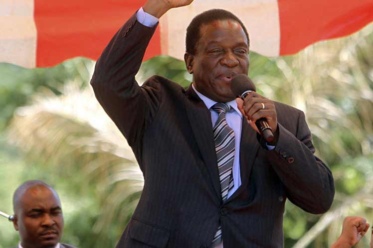 El nuevo presidente de Zimbabue