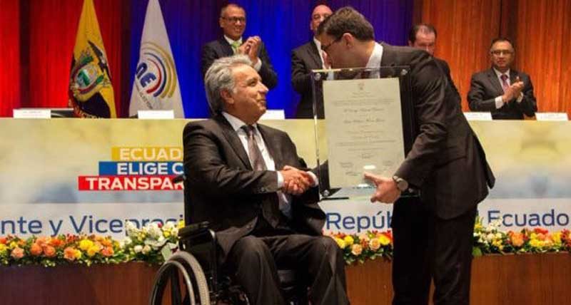 Presidente de Ecuador Lenín Moreno