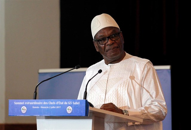 El presidente de Malí Ibrahim Boubacar Keita