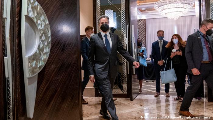 El secretario de Estado estadounidense Antony Blinken