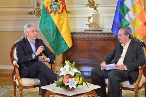 El vicepresidente de Bolivia Álvaro García Linera afirmó que el destino de América Latina se juega hoy en Venezuela