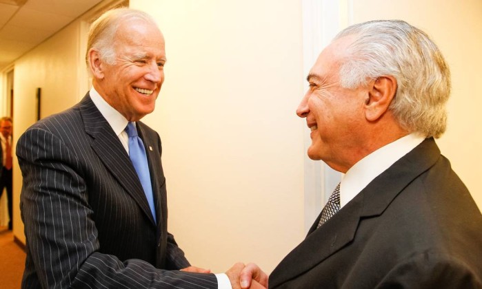 El vicepresidente de Estados Unidos izq. visitará Brasil