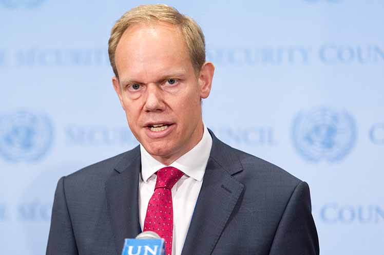 Embajador británico Matthew Rycroft