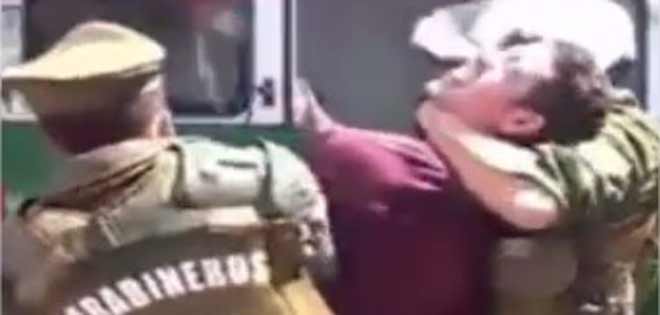 Maltrato a un venezolano y  un haitiano